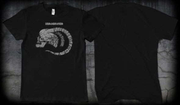 Dephosphorus "Skull" t-shirt mockup